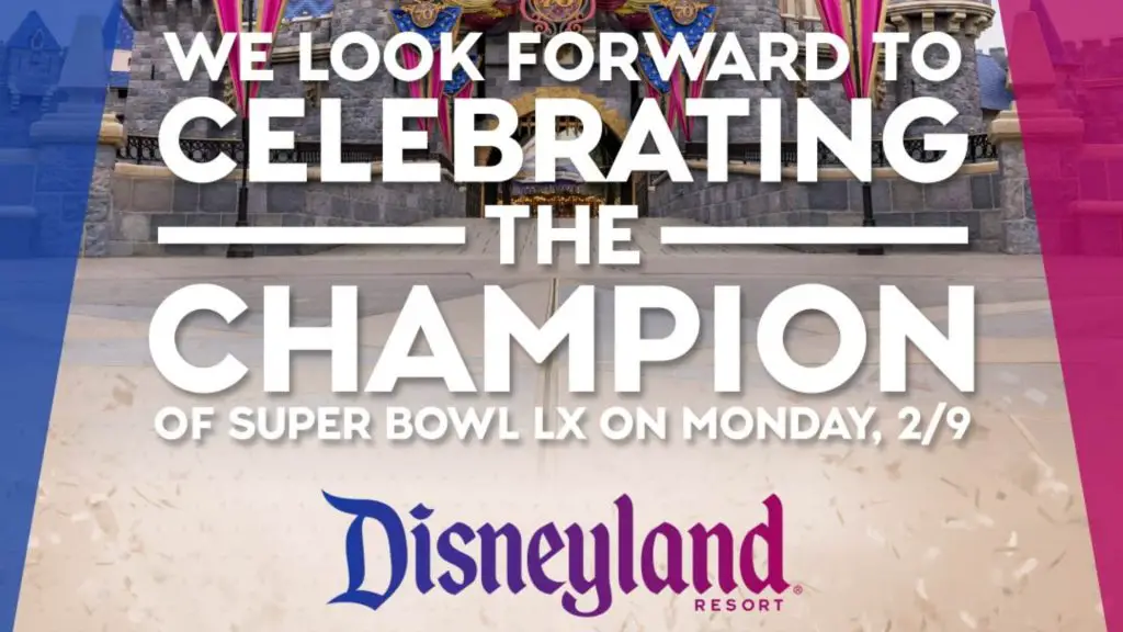 Super Bowl Champion at Disneyland