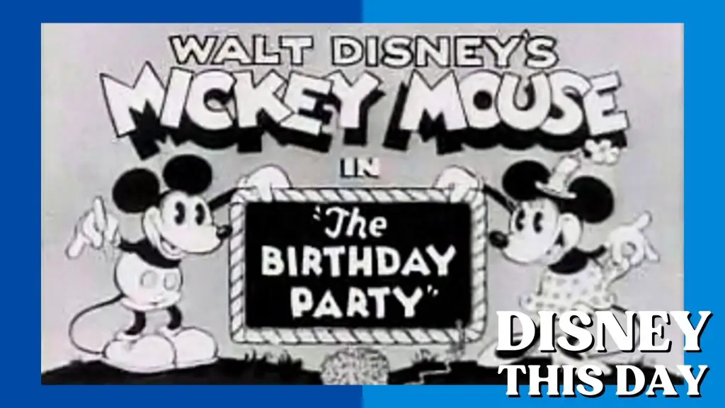 The Birthday Party | DISNEY THIS DAY | January 7, 1931
