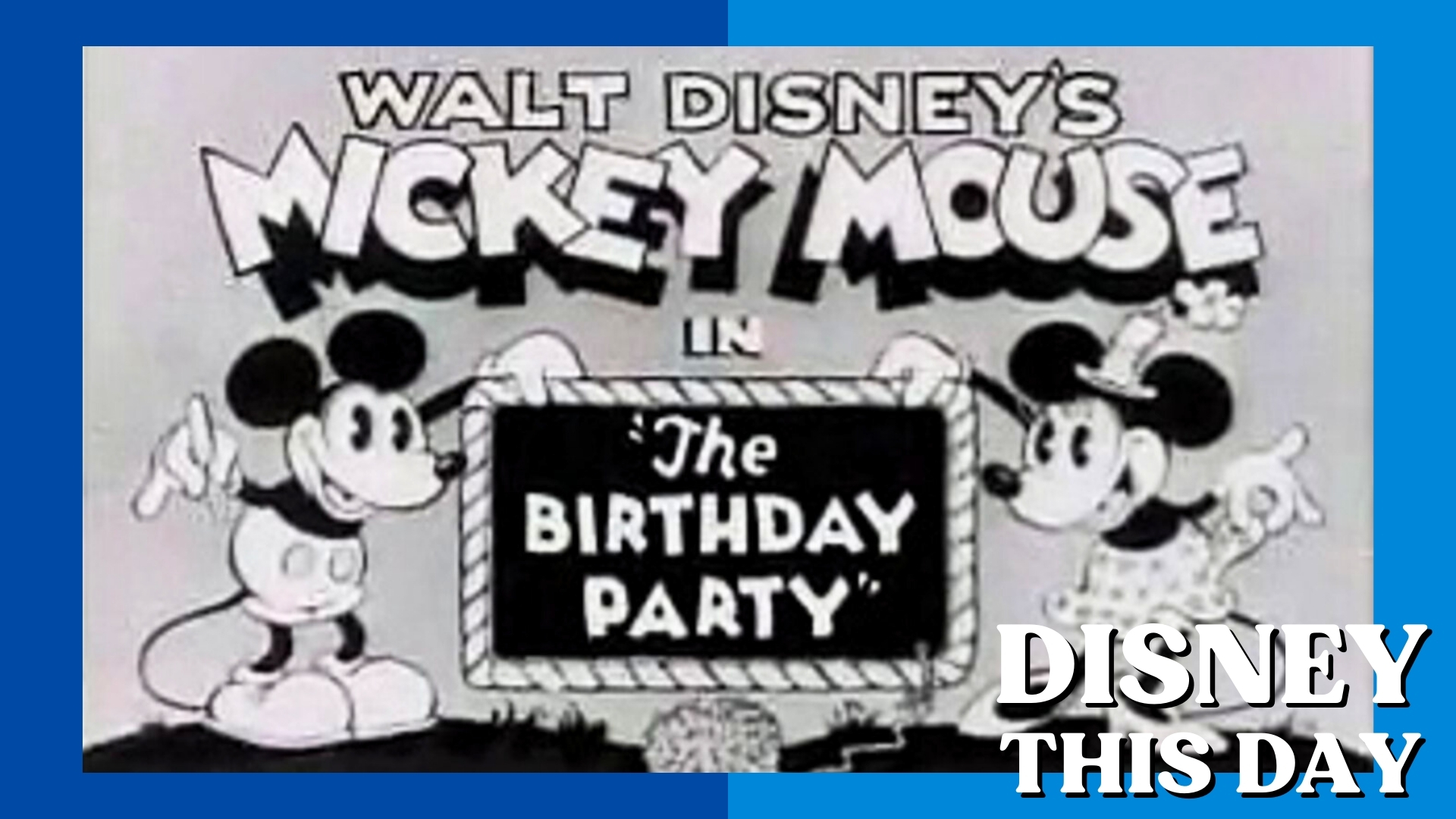 The Birthday Party | DISNEY THIS DAY | January 7, 1931