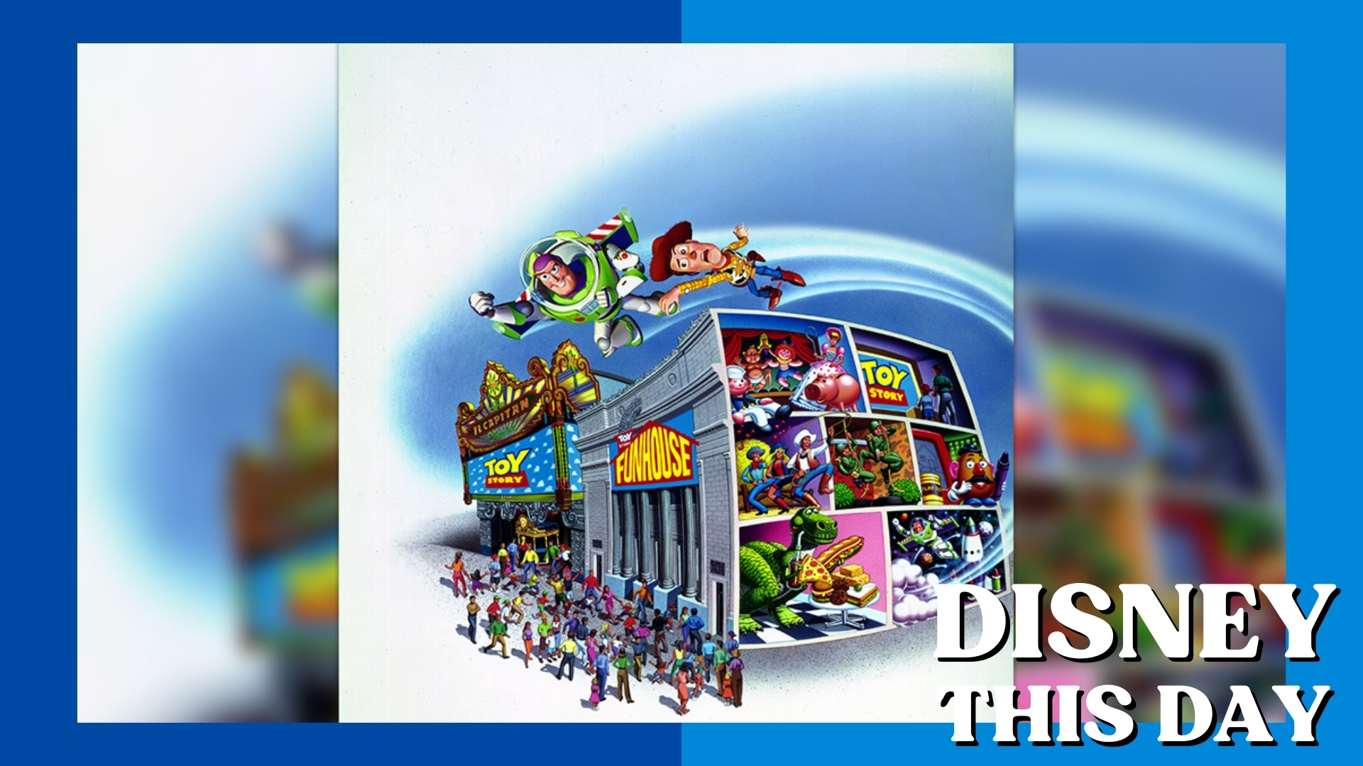 Toy Story Funhouse | DISNEY THIS DAY | January 27, 1996