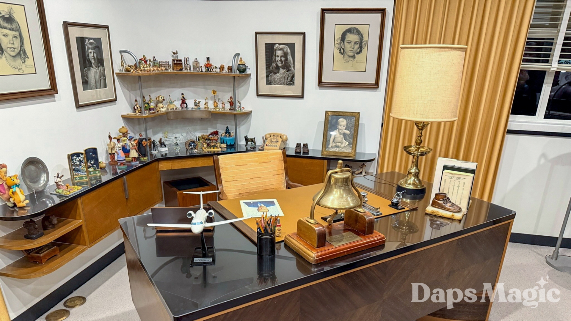 Touring Walt Disney’s Office at the Walt Disney Studios