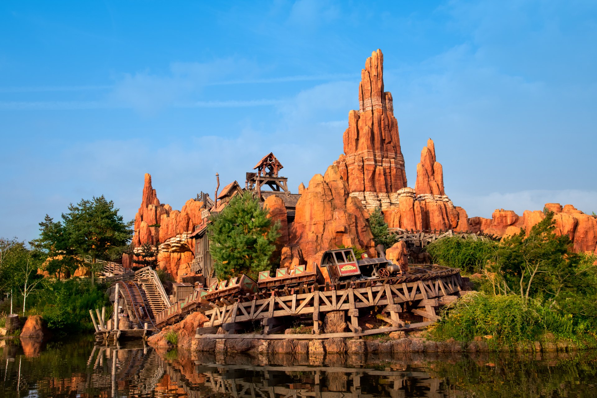 Big Thunder Mountain at Disneyland Paris