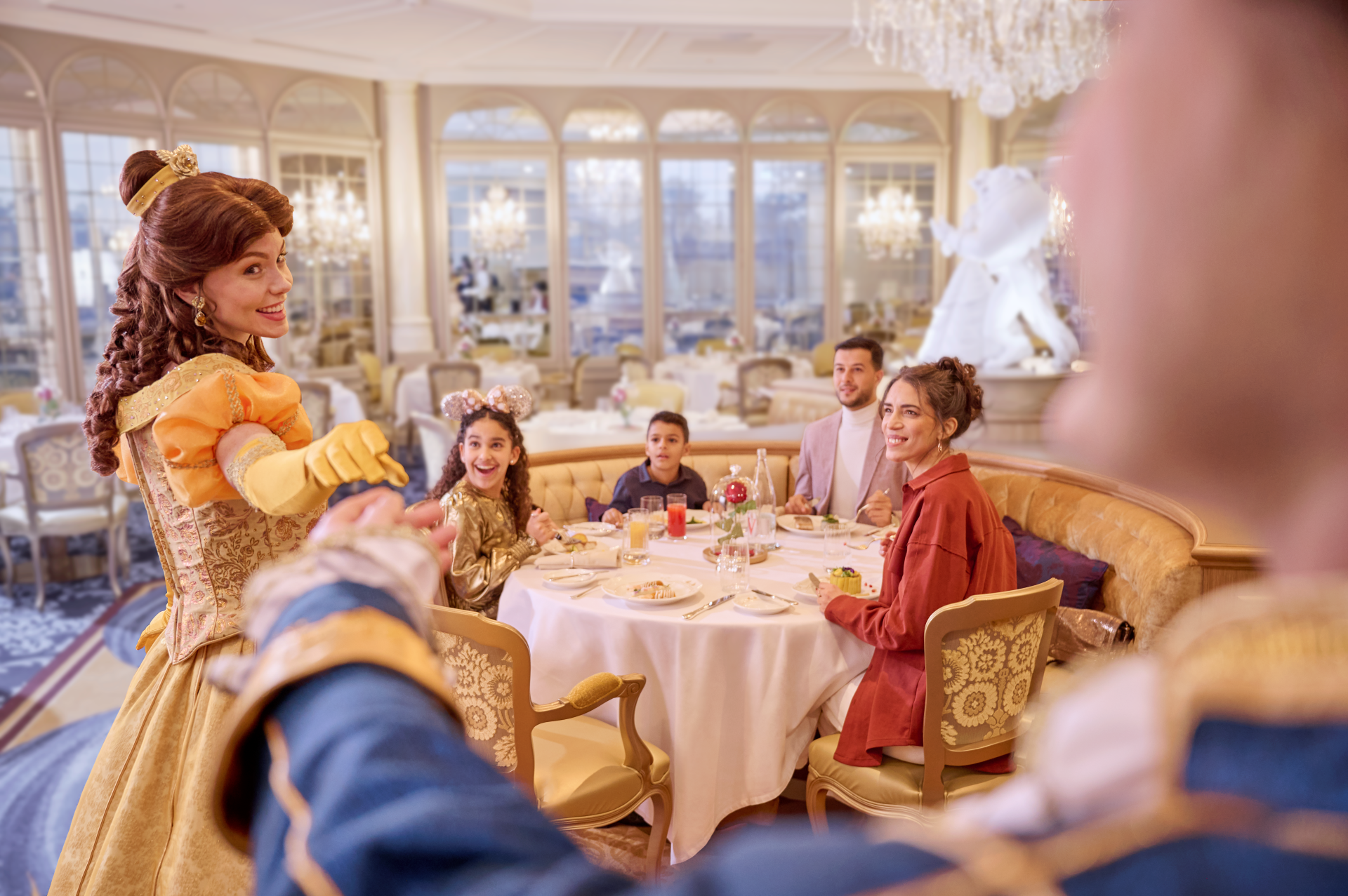 Character Dining with Belle at Disneyland Paris