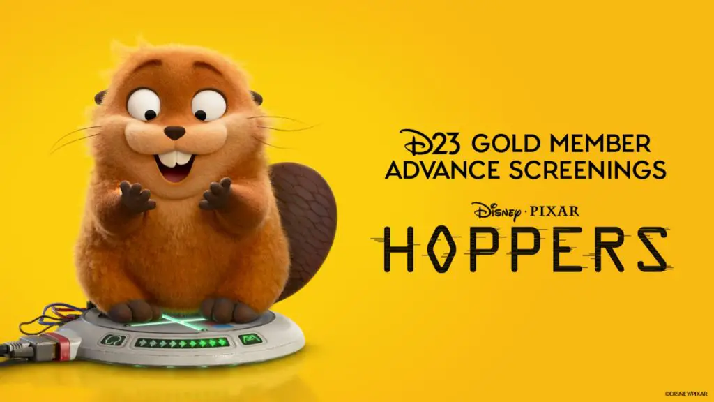 D23 Gold Member Advance Screening of Disney and Pixar Hoppers