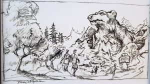 Concept Art Goes Up Around Grizzly River Run as Refurbishment Continues at Disney California Adventure Attraction