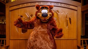 Humphrey the Bear Makes Happy Debut at Disneyland Resort
