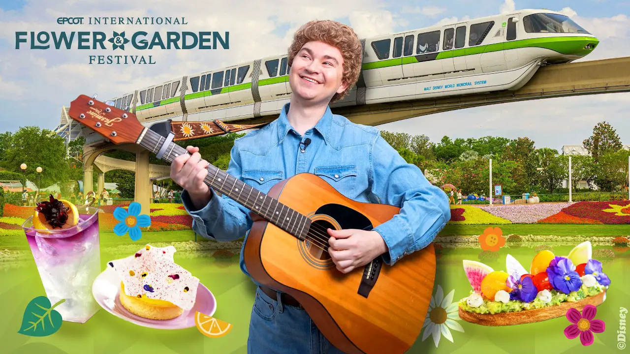 Disney Gives Musical First Look at 202 EPCOT International Flower & Garden Festival Food & Drinks