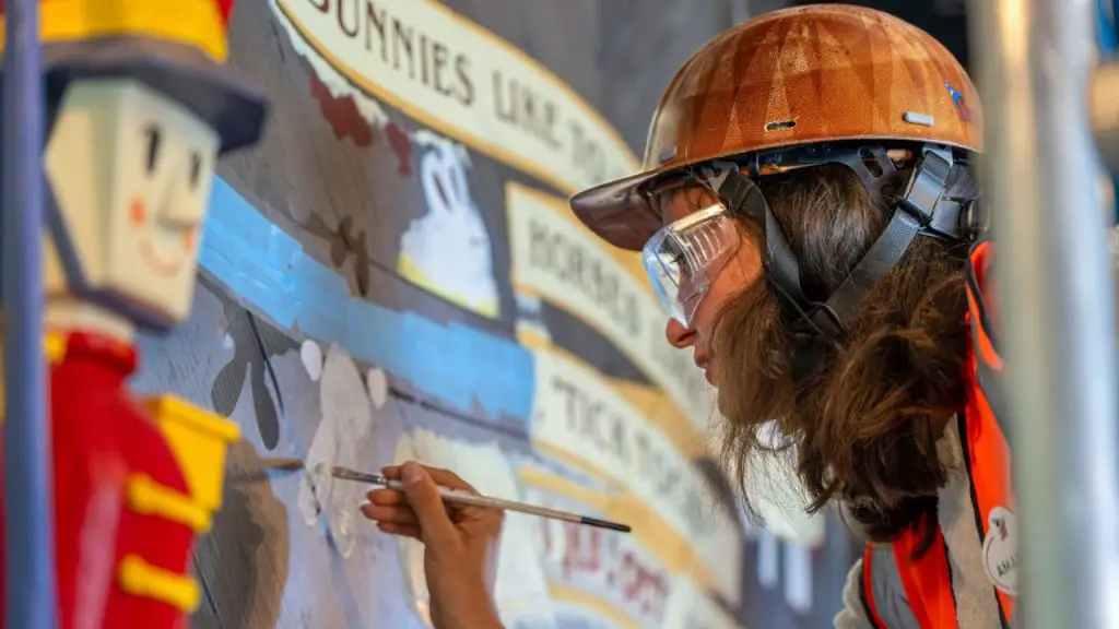 Arendelle Boutique Details at World of Frozen at Disney Adventure World