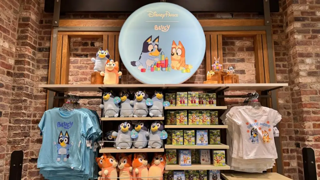 Bluey Merchandise at Disneyland Resort