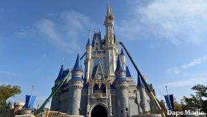 Progress Continues on Cinderella Castle at Walt Disney World’s Magic Kingdom