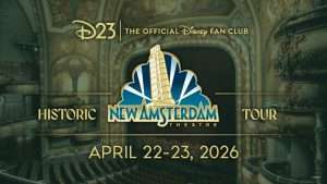 D23 Offers Tours of New Amsterdam Theatre in New York City
