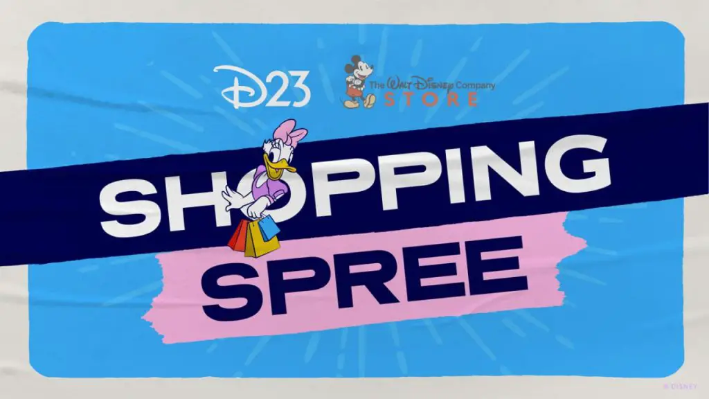 D23 Shopping Spree at The Walt Disney Company Store