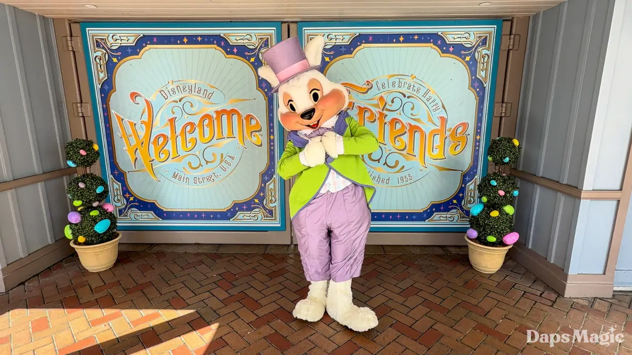 The Easter Bunny Returns to Disneyland’s Main Street, U.S.A.
