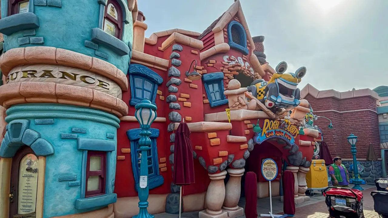 Roger Rabbit’s Car Toon Spin Closes for Refurbishment at Disneyland