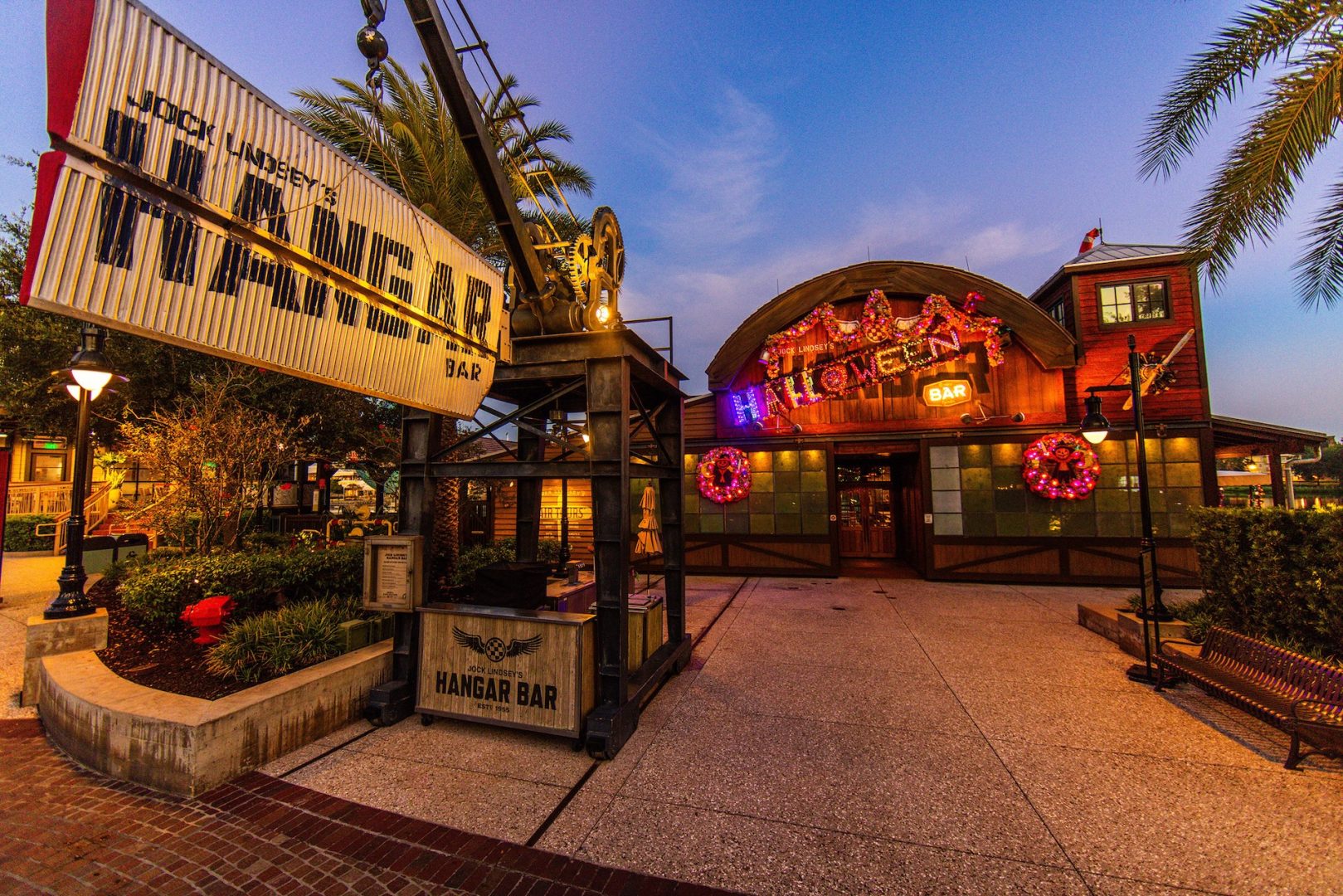 Walt Disney World 2025 Fall Season Jack Lindsey's Halloween Hangar Bar