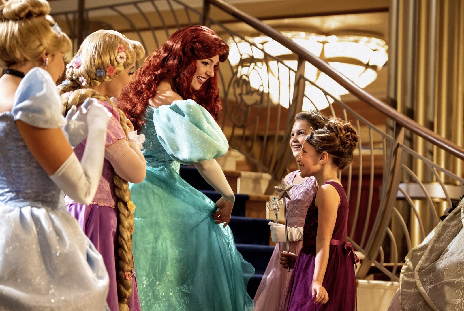 Disney Cruise Line Kids Offer Princess Greetings