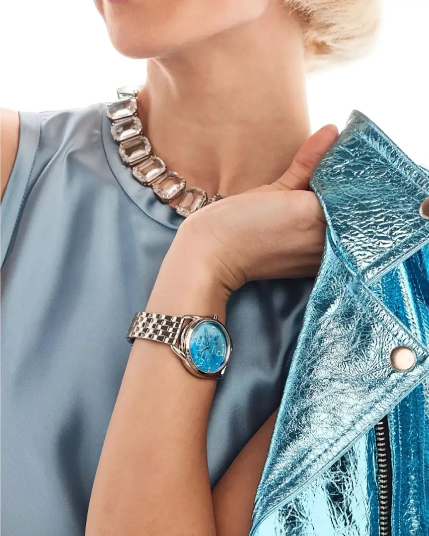 Citizen Watch Frozen Blue Stainless Steel Watch 