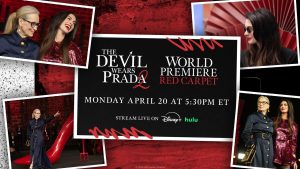 ‘The Devil Wears Prada 2’ World Premiere to Stream on Disney+ and Hulu