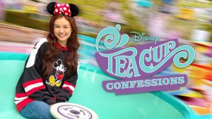 Anna Cathcart Takes a Spin at Disneyland to Spill the Tea in Newest ‘Teacup Confessions’
