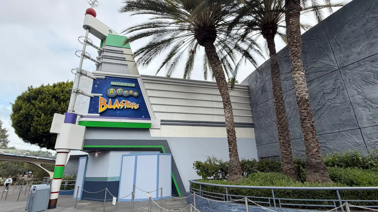 Buzz Lightyear Astro Blasters Closes for Refurbishment at Disneyland