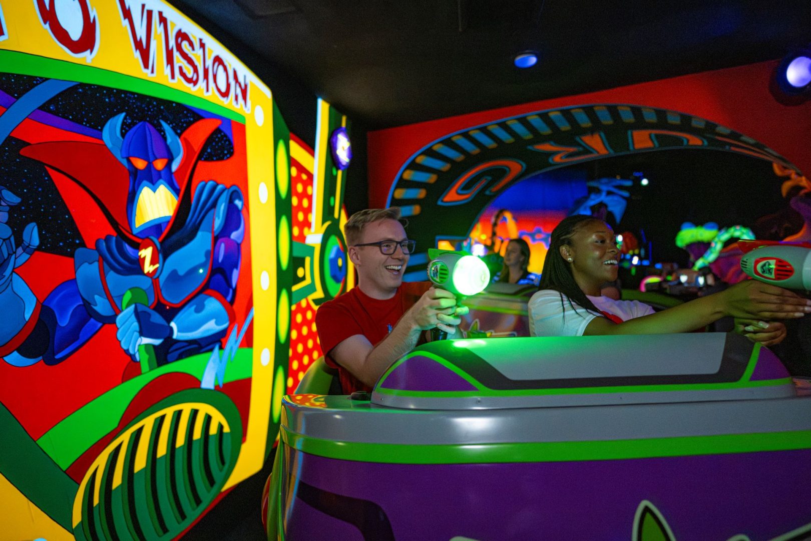 Buzz Lightyear's Space Ranger Spin at Magic Kingdom
