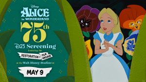 D23 to Host ‘Alice in Wonderland’ 75th Anniversary Screening at the Walt Disney Studios Lot