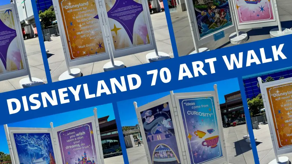 Disneyland 70 Art Walk in Downtown Disney District