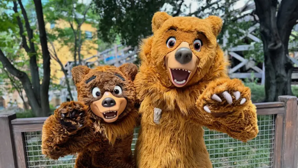 Kenai and Koda From 'Brother Bear' Appear in Disney California