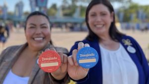 New “Disneylandia” Celebration Button Now Available at the Disneyland Resort