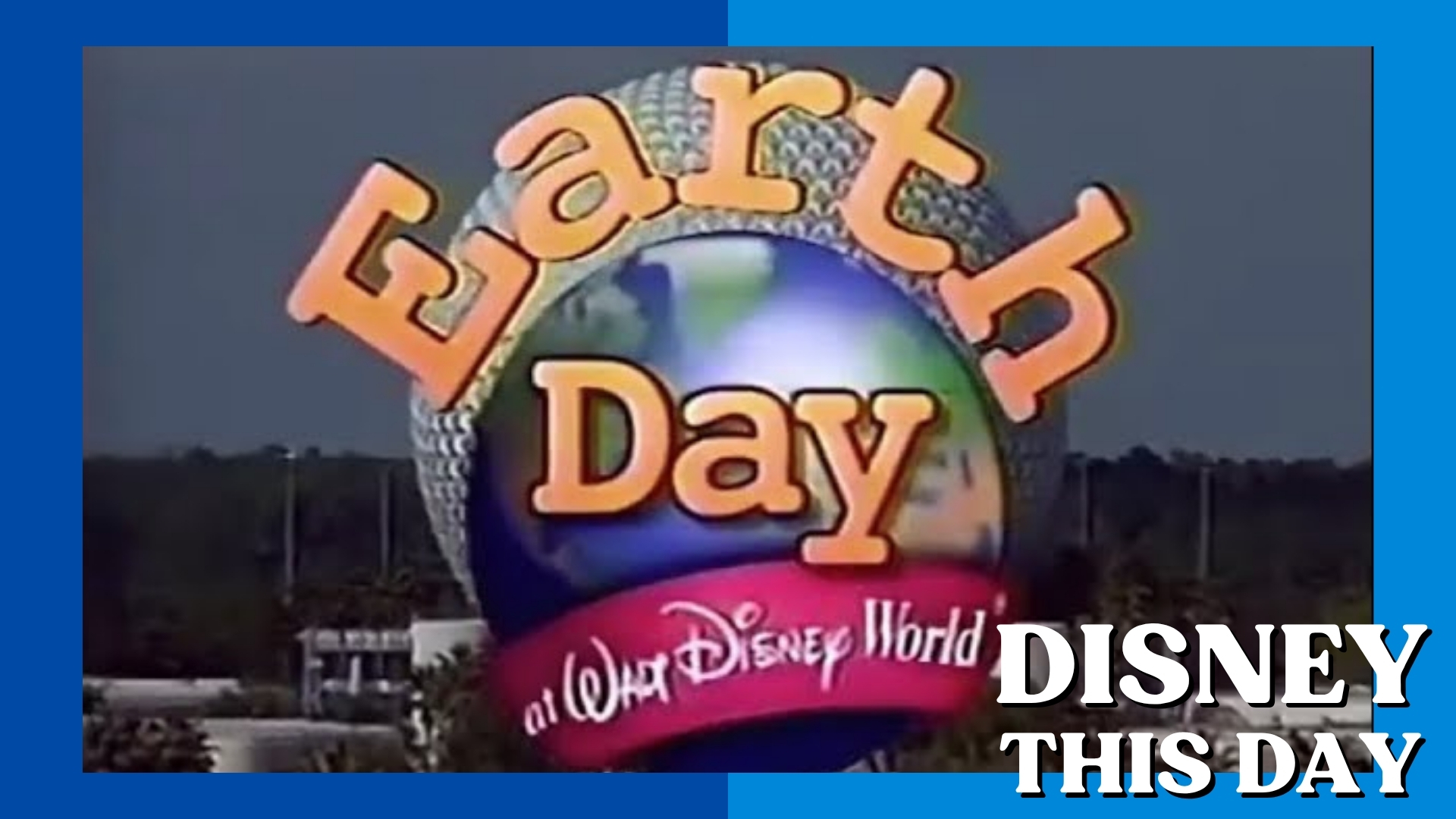 Earth Day at Walt Disney World | DISNEY THIS DAY | April 22, 1996