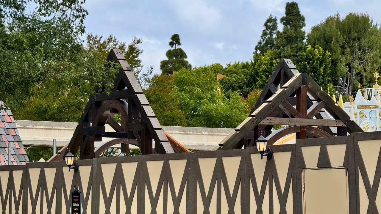 New Structure Goes Vertical in Fantasyland at Disneyland
