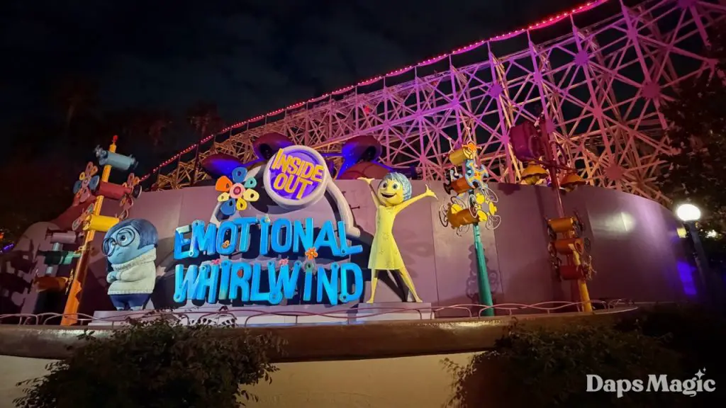 Emotional Whirlwind with Walls at Disney California Adventure