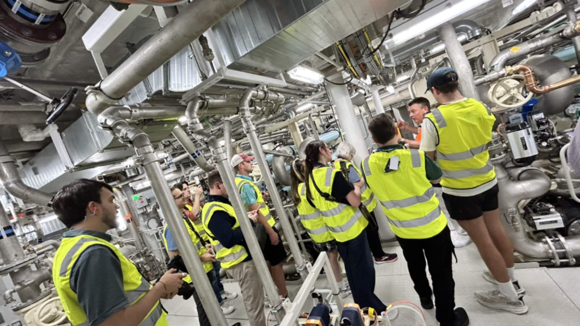 Engine Room Tour on the Disney Destiny