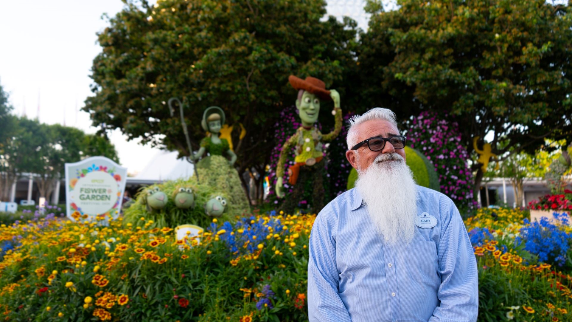Disney Shares Story of Gary the Gardener From EPCOT