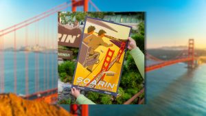 Artwork for Special Soarin’ Over California Magic Key Poster Revealed