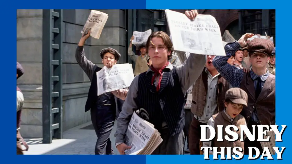Newsies | DISNEY THIS DAY | April 10, 1992