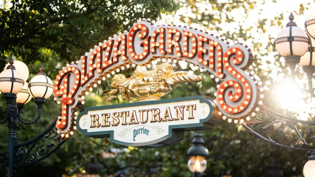 Plaza Gardens Restaurant at Disneyland Paris