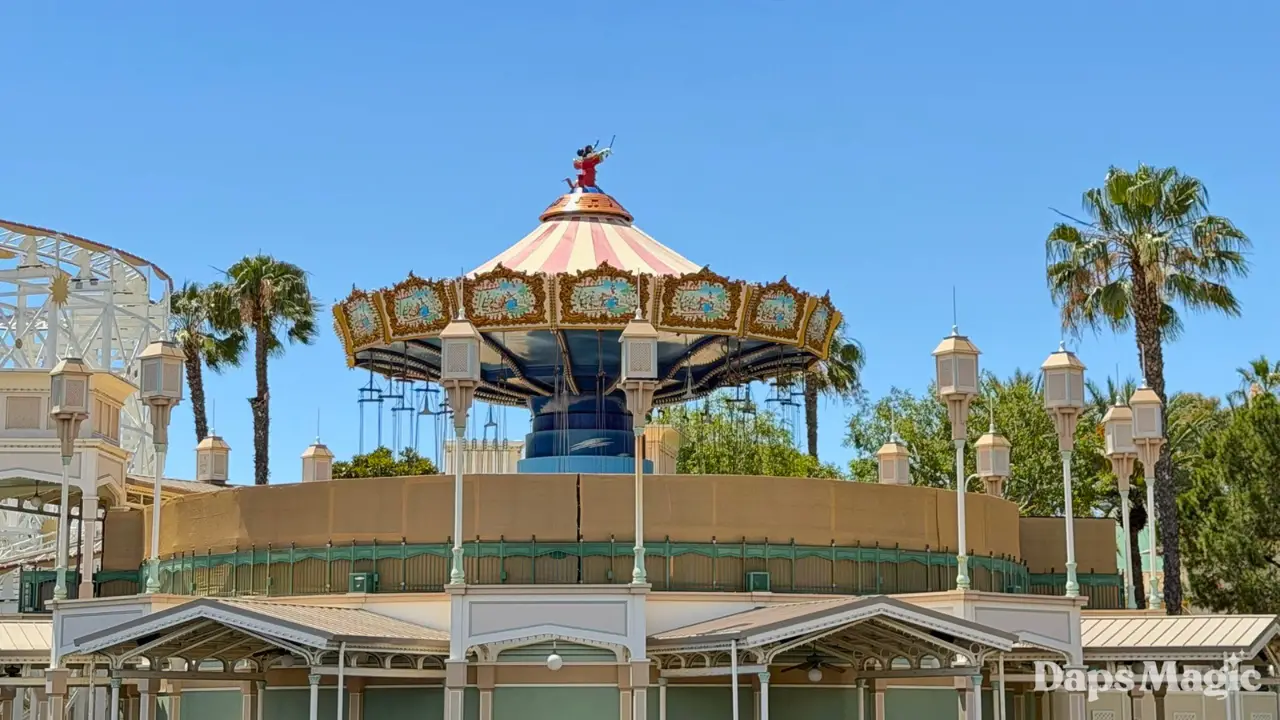 Silly Symphony Swings Closed at Disney California Adventure for Refurbishment