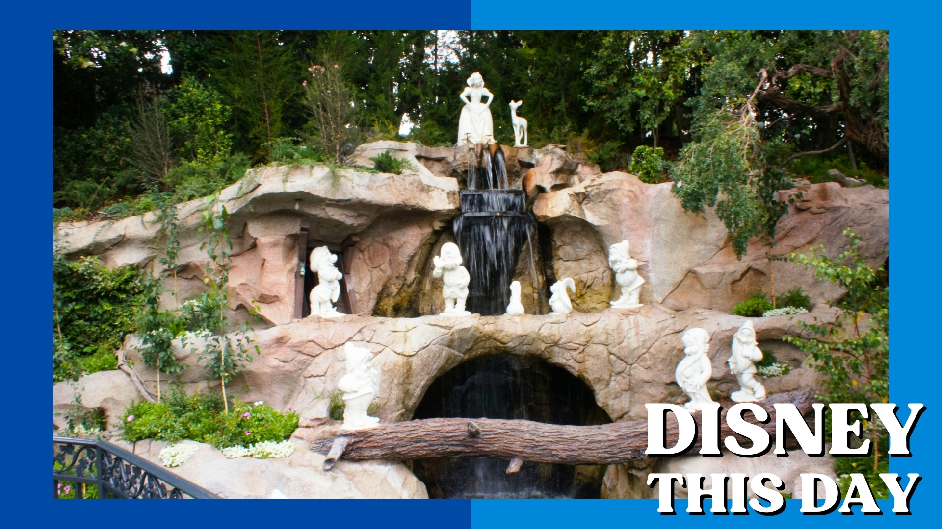 Snow White Wishing Well and Grotto | DISNEY THIS DAY | April 9, 1961