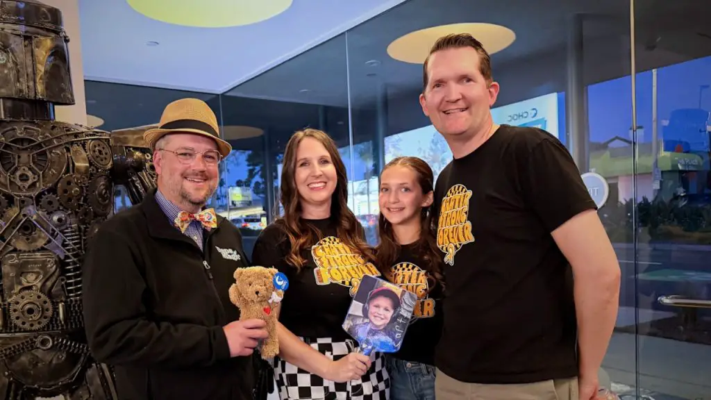 Team Carter Strong Forever CHOC Walk Kick-Off Event