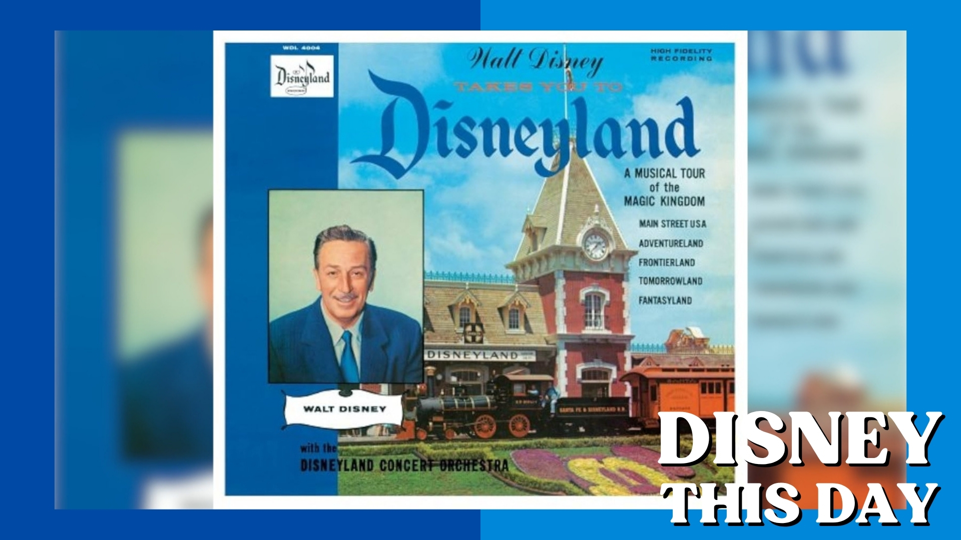 Walt Disney Takes You to Disneyland | DISNEY THIS DAY | May 1, 1956