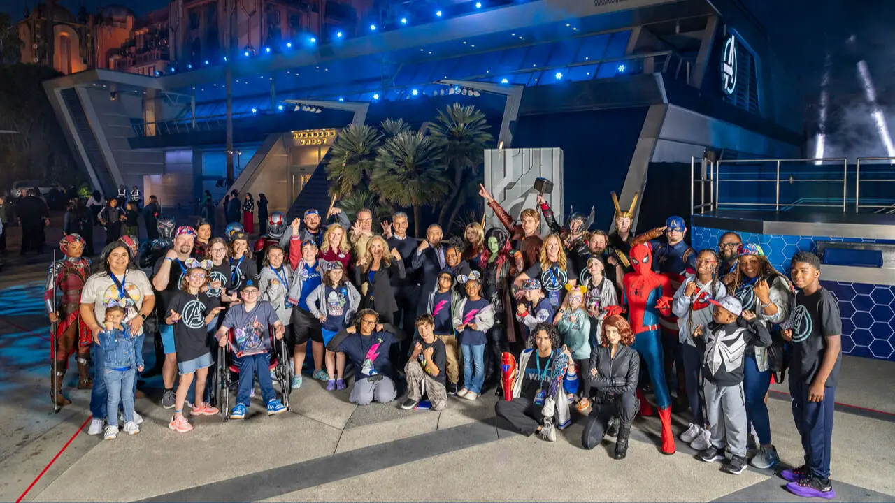 Make-A-Wish Heroes Become Super Heroes at Disneyland Resort