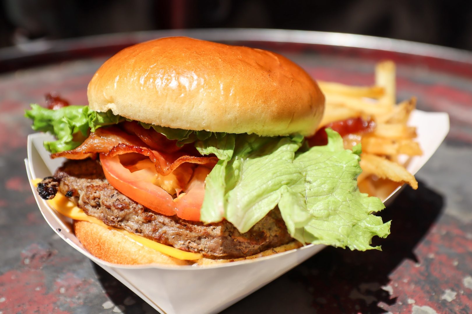 Disney's Animal Kingdom Food Hamburger