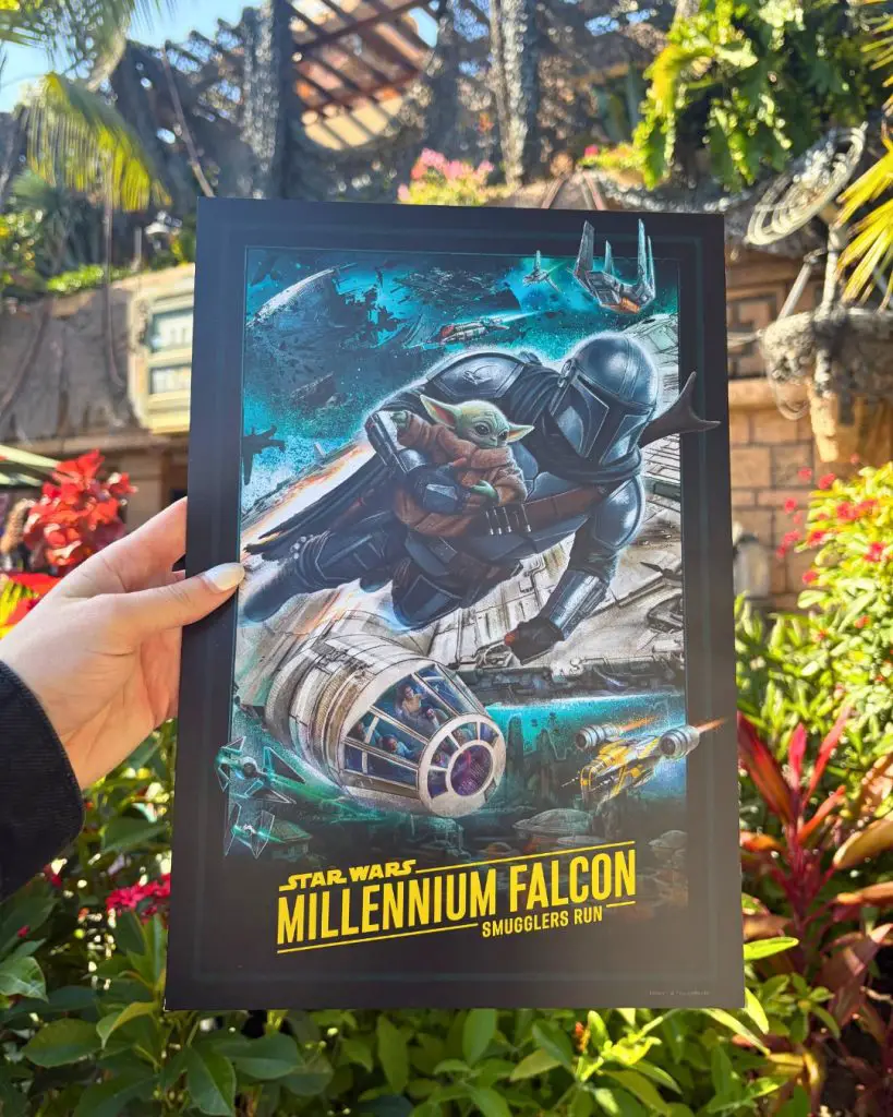 The Mandalorian and Grogu Magic Key Poster