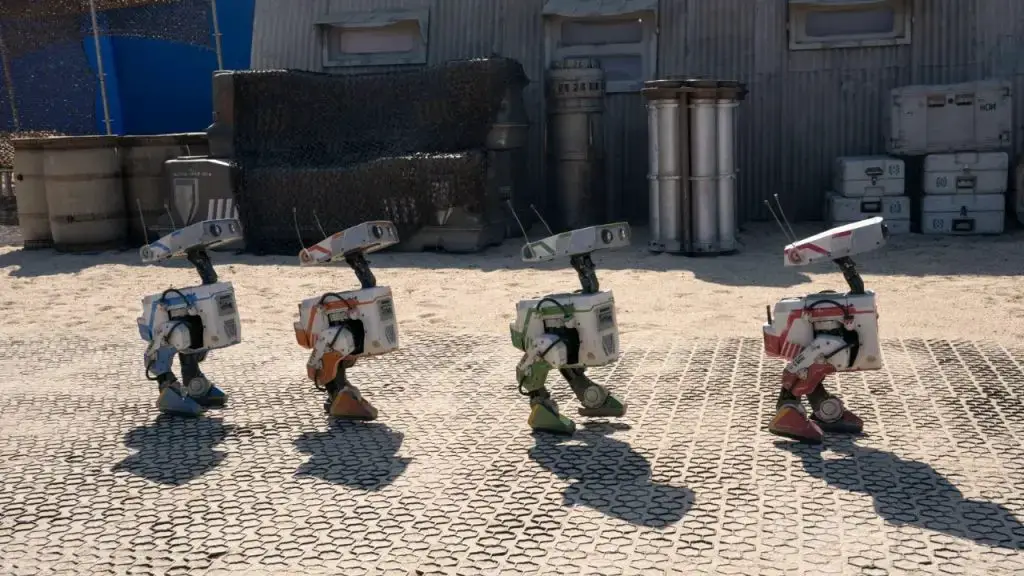 BDX Droids in The Mandalorian and Grogu