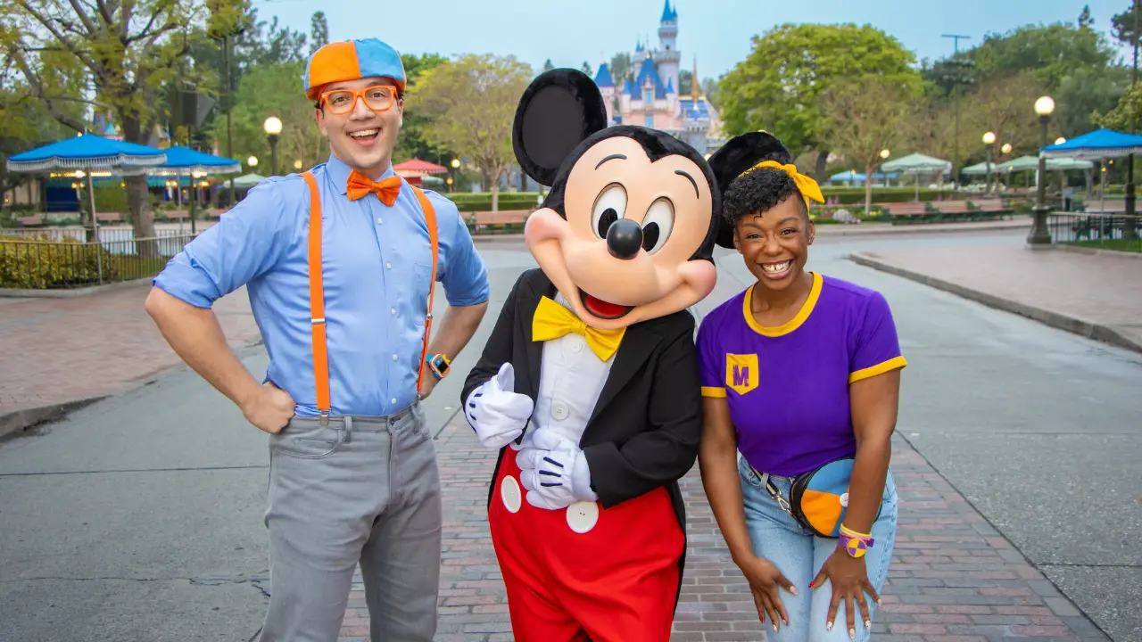Blippi and Meekah Debut New Disneyland Adventures