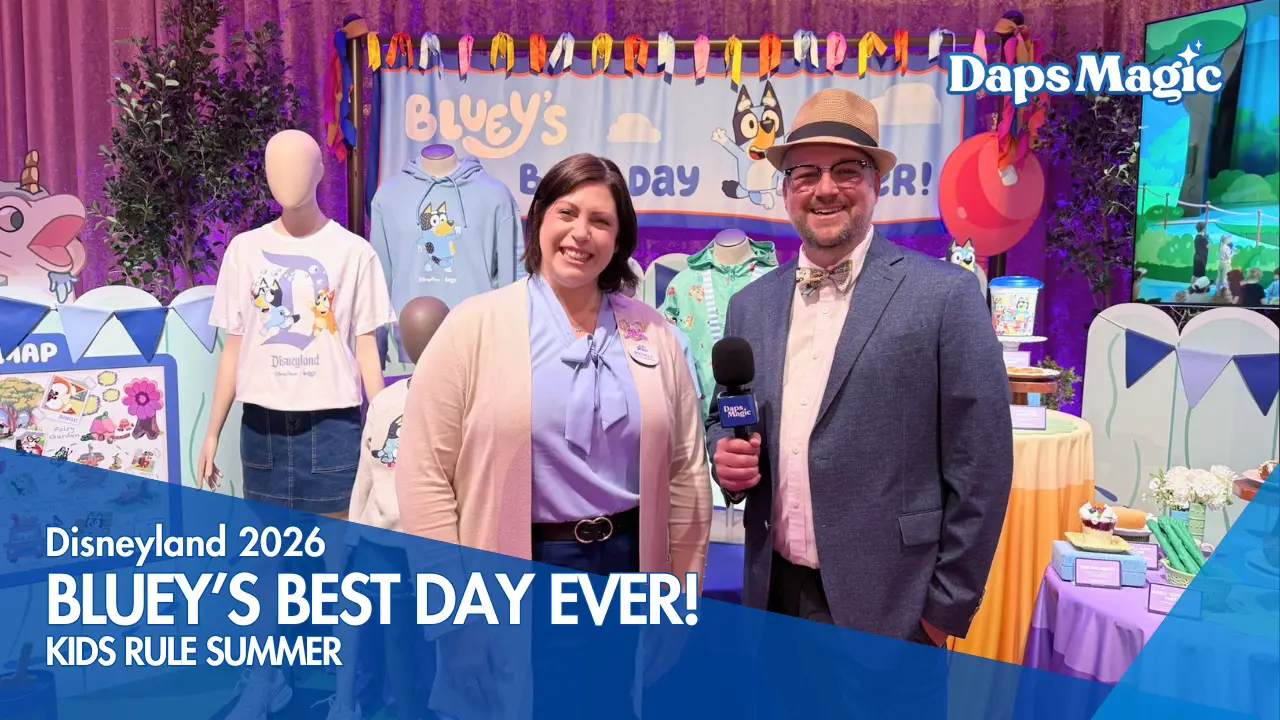 Bluey's Best Day Ever! Interview with Disneyland Ambassador Michele Mary.