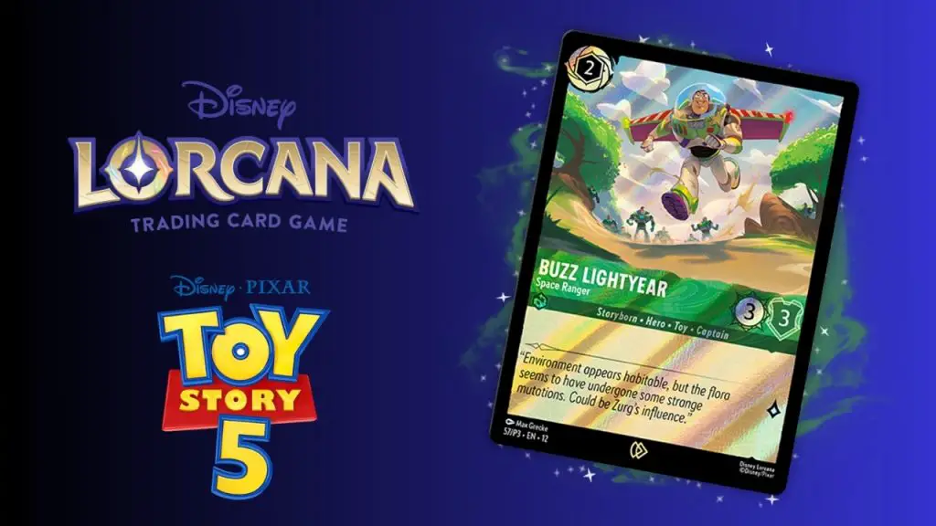 Disney Lorcana Toy Story 5 Card