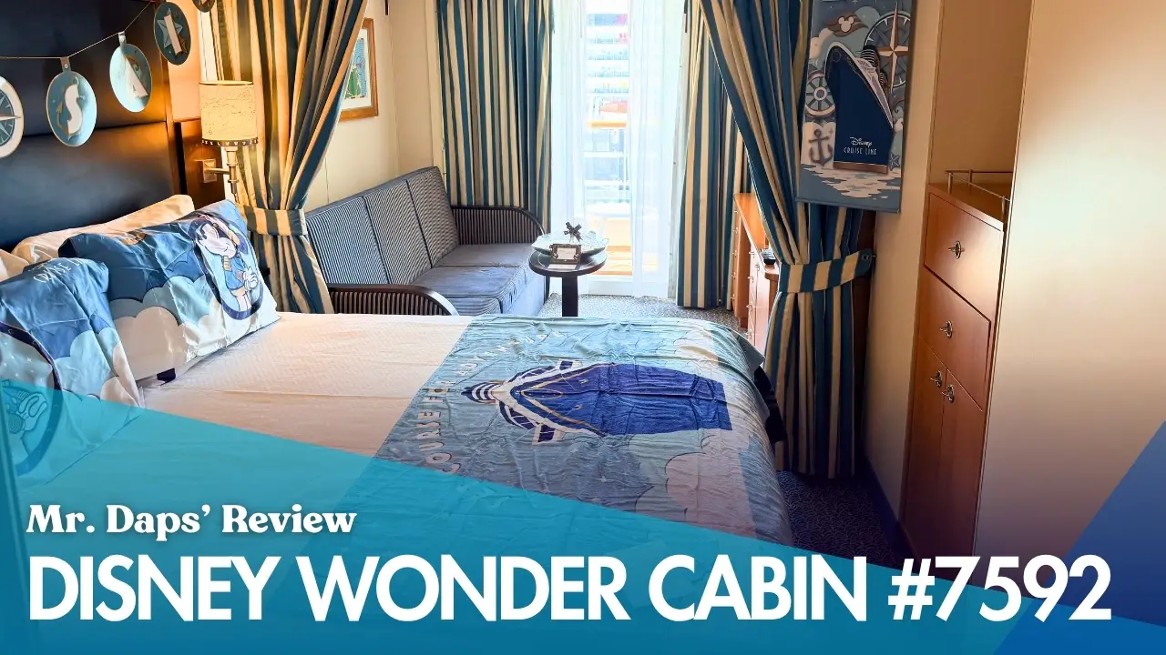 Disney Wonder Cabin #7592 Review