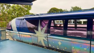 The Monorail Returns to the Skies Over Disneyland Resort